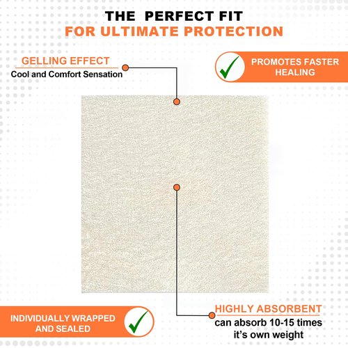 MedVance Silver Calcium Alginate Ag Sterile Highly Absorbent Dressing, (2" x 2") 5 dressings/Box, 5 Pack
