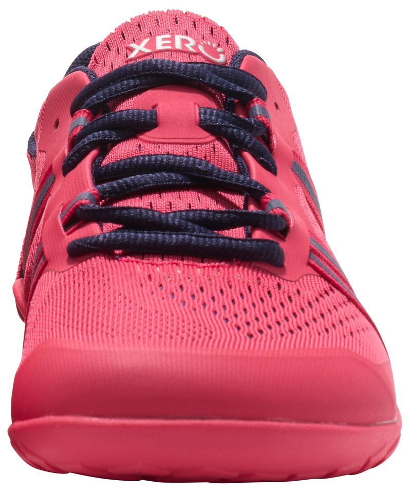 Xero Shoes Women's Speed Force II Barefoot Running Shoe, Raspberry/Evening Blue, 8