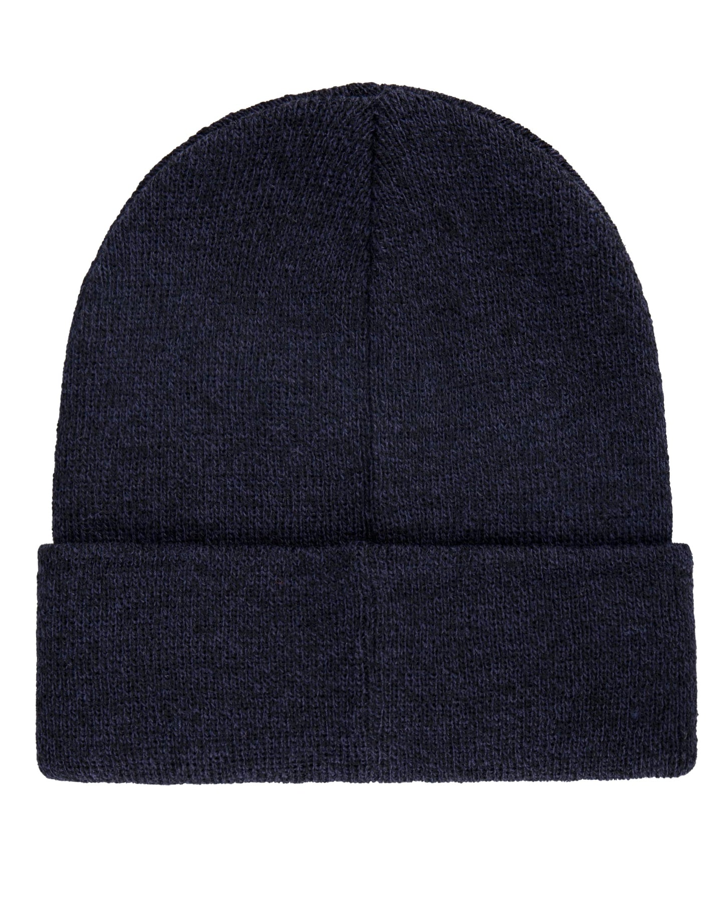 Levi's Classic Knit Cuffed All Season Beanie Hat, Marl Navy, One Size