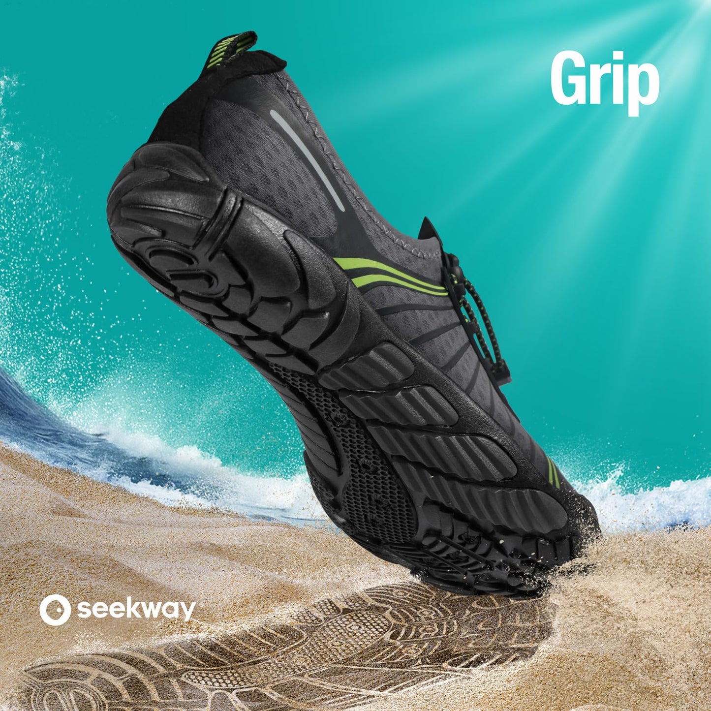 SEEKWAY Water Shoes Sports Quick-Dry Barefoot Beach Pool Lake Swim Aqua Boating Hiking Surfing Men Women SP001