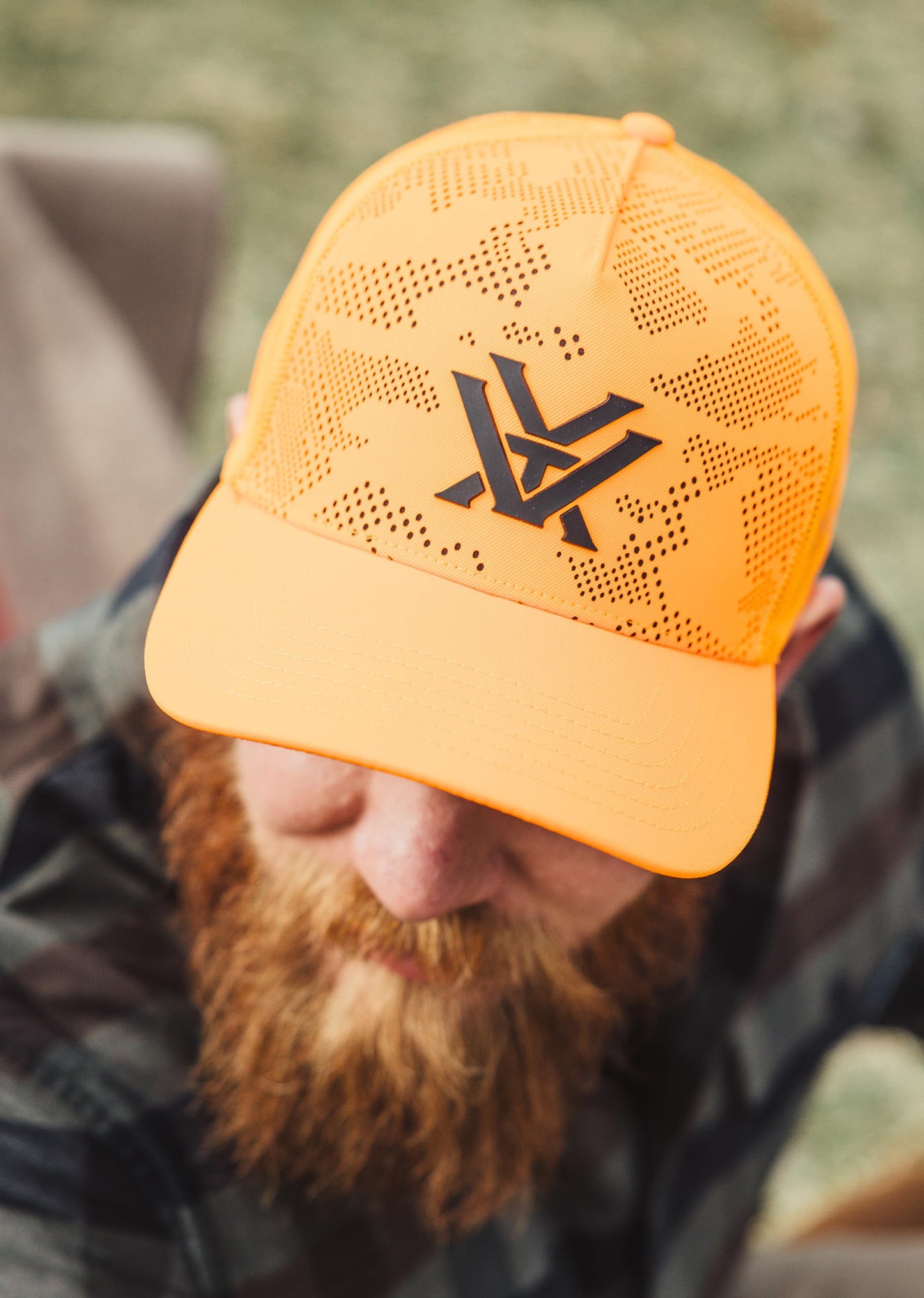 Vortex Optics Through and Through Camo Caps (US, Alpha, One Size, Blaze)