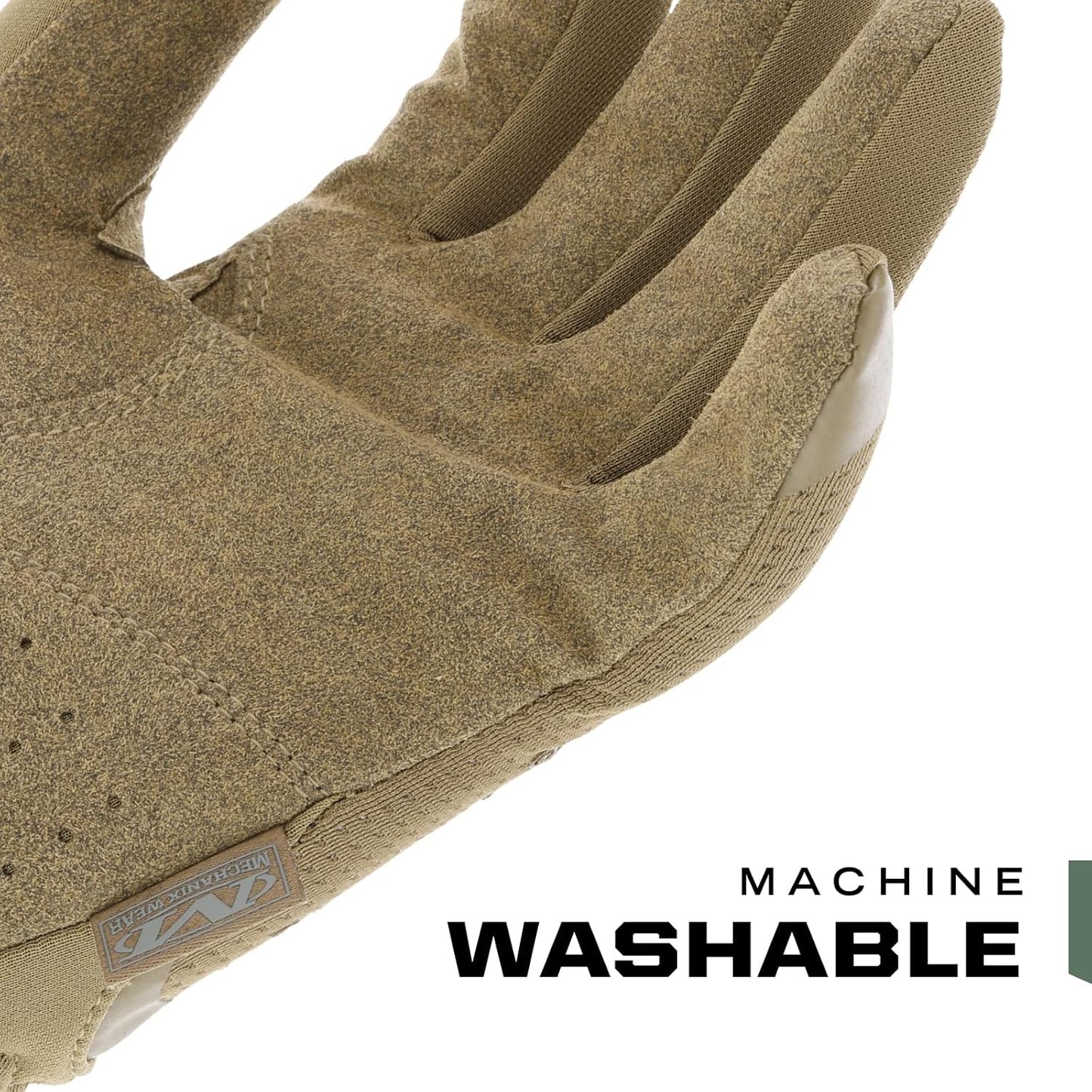 Mechanix Wear FastFit Tactical Gloves - Durable Touchscreen Safety Gloves for Men | Flexible Grip, Brown, Large
