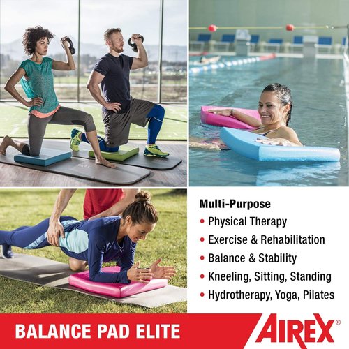 AIREX Balance Pad - Premium Non-Slip Stability Trainer for Balance & Core Training | Ideal for Rehab & Exercise