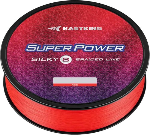 KastKing SuperPower Braided Fishing Line - Abrasion Resistant & Zero Stretch - Smaller Diameter for Ultimate Performance