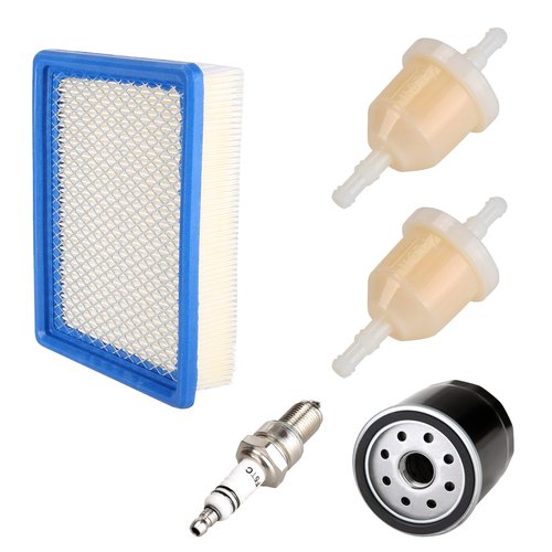 10L0L Golf Cart Tune Up Kit for Club Car DS 1992-up Gas Carts with FE290 FE350 Engines, Air Oil Fuel Filter 1015426, 1016467 41016467, 1013684 1014522 102003201, Spark Plug