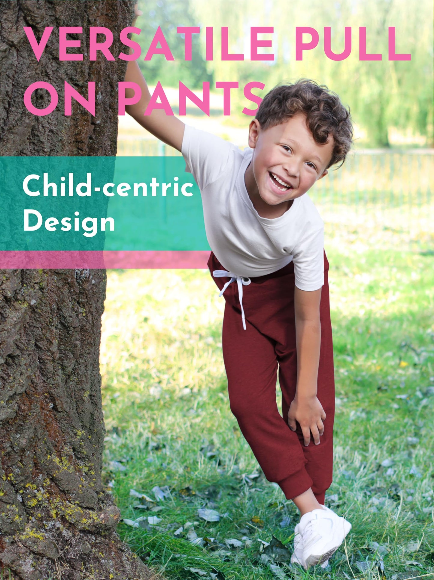 Resinta 4 Pack Toddler and Boys Joggers Sweatpants Cotton Kids Active Pants with Drawstring Casual Athletic Clothes