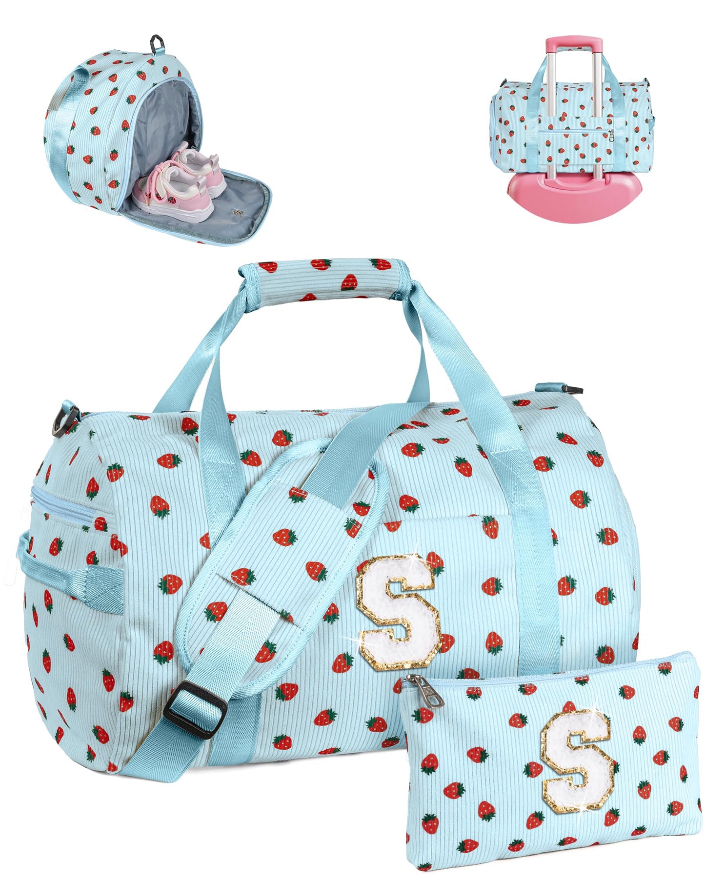 Vogewood Tween Girl Gifts Trendy Stuff, Girls Gym Bag, Kids Duffle Bag Girl