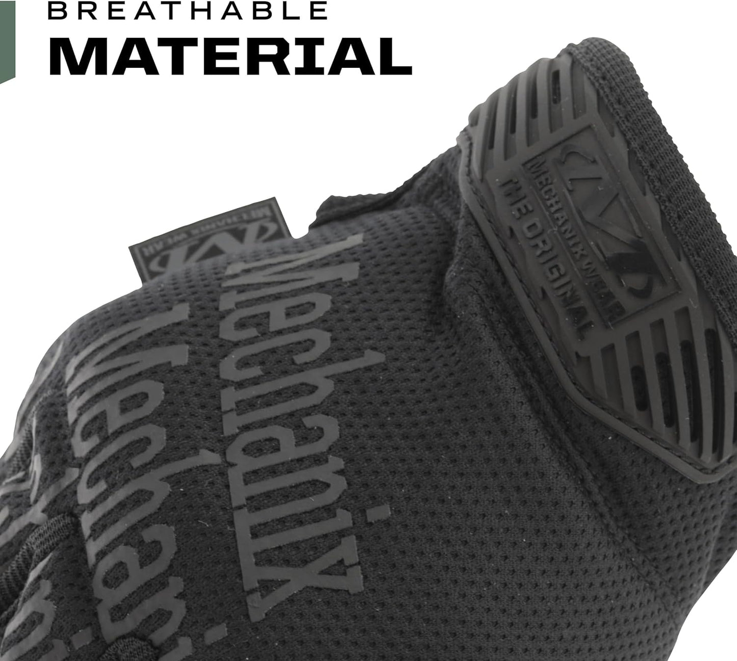 Mechanix Wear Original Tactical Gloves - High-Performance Anti-Slip Grip & Impact Resistant - Small | Covert Black