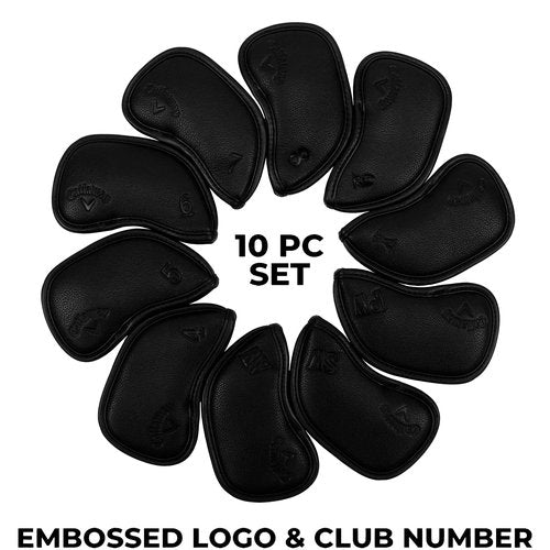 Callaway Golf Magnetic Iron Headcovers - Black Headcovers