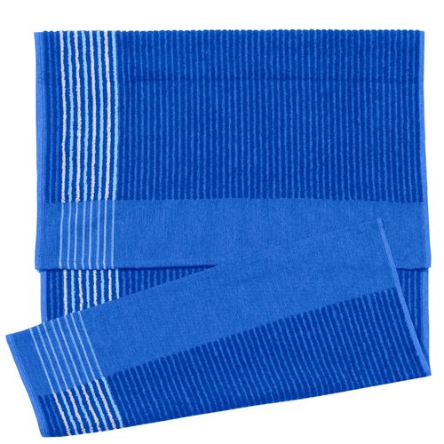 Devant Sports Towel - Caddy Golf Towel, Royal/Light Blue/White