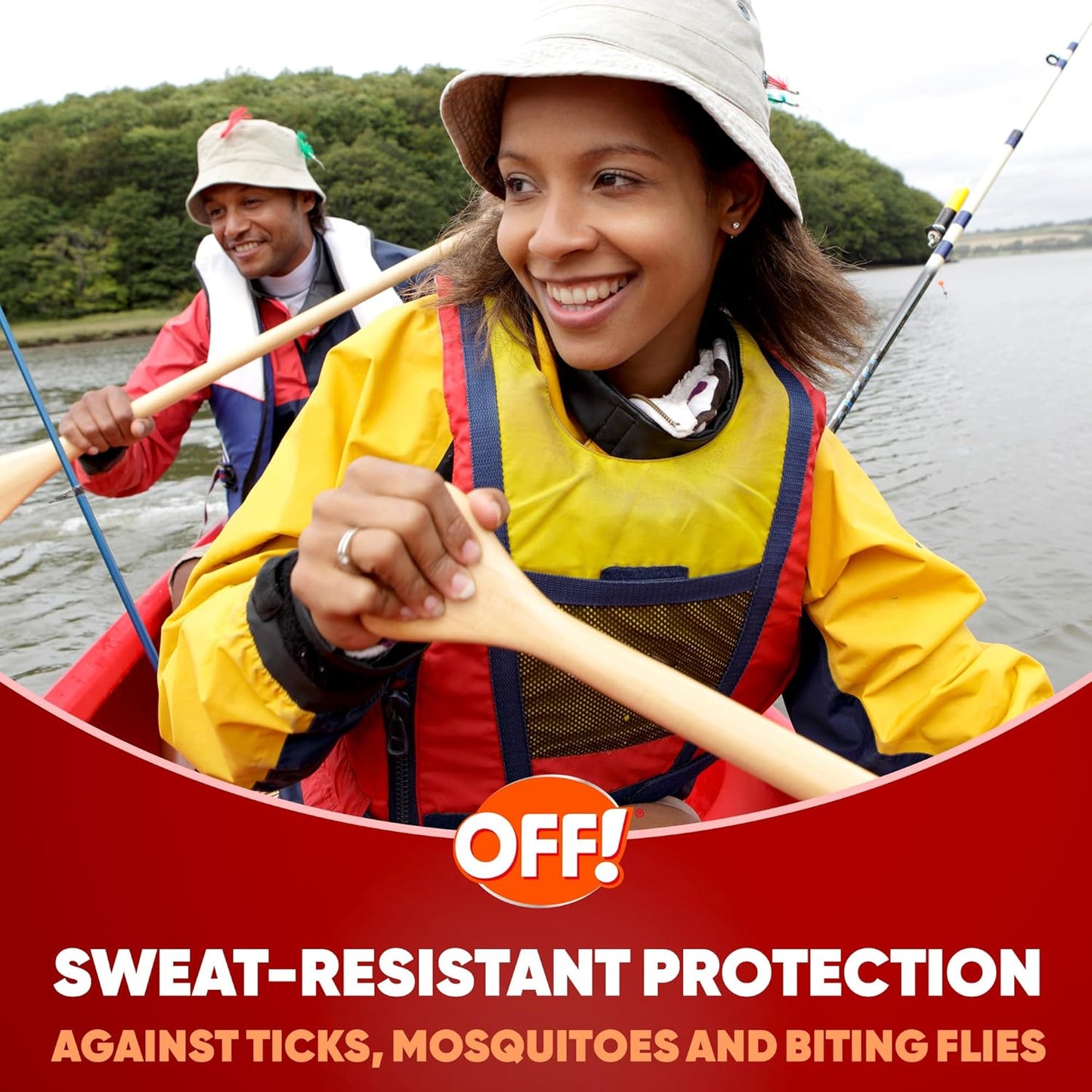 OFF! Active Insect Repellent - Sweat-Resistant Formula for Maximum Protection