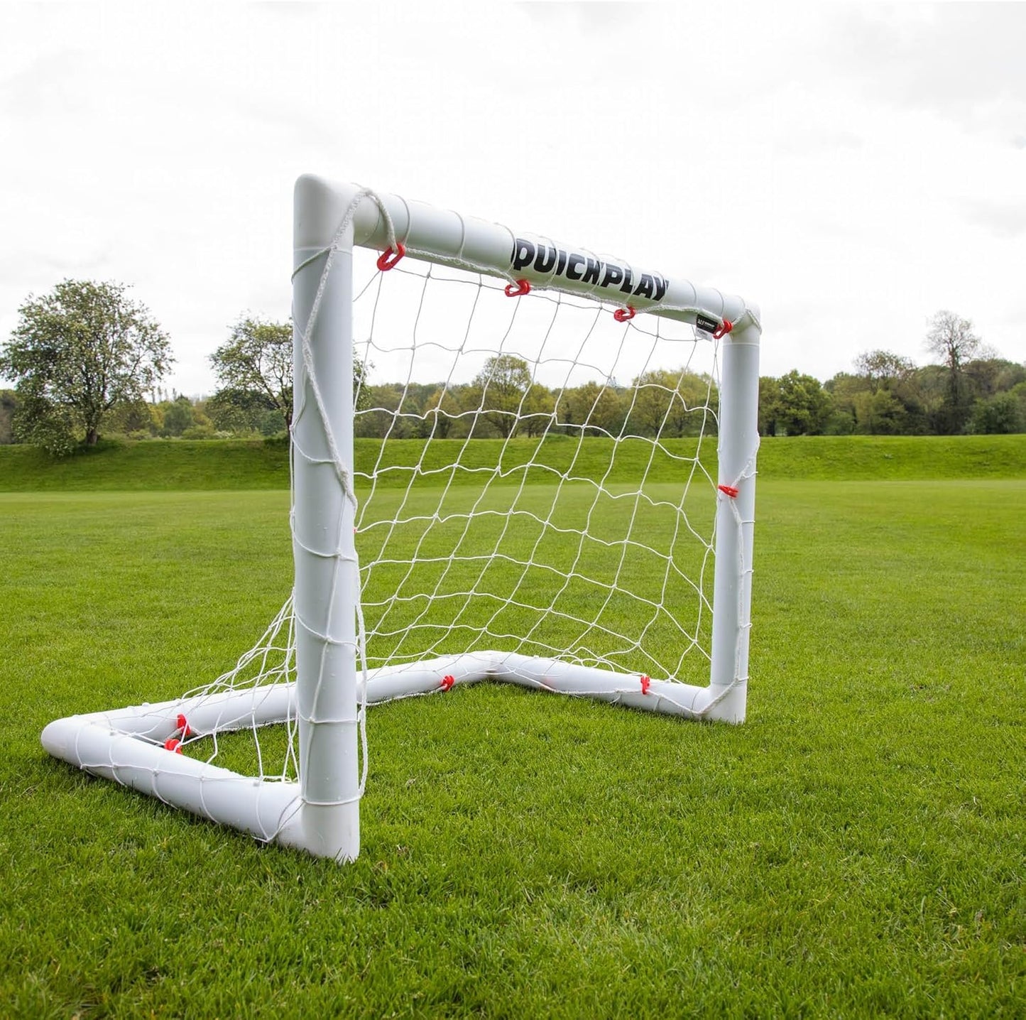 QUICKPLAY Q-Fold Soccer Goal - Portable & Weatherproof Design | Easy 30-Second Setup for All Ages