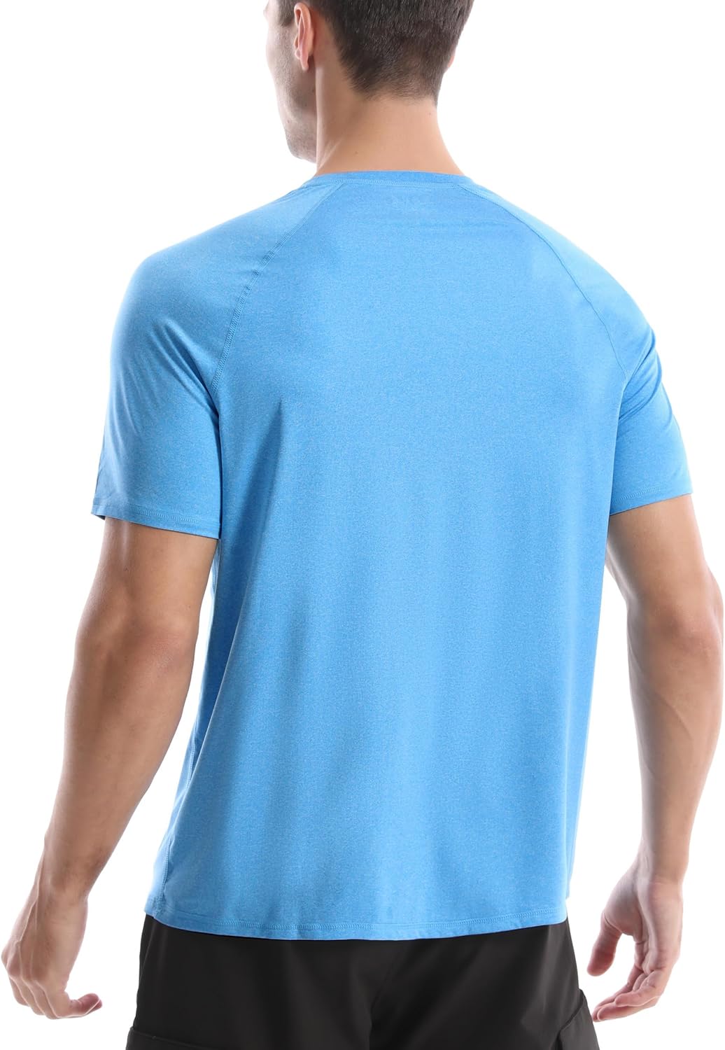 Roadbox Swim Shirts - Short Sleeve UV Protection UPF 50+ Fishing Rash Guard | Men's Outdoor Workout Shirt