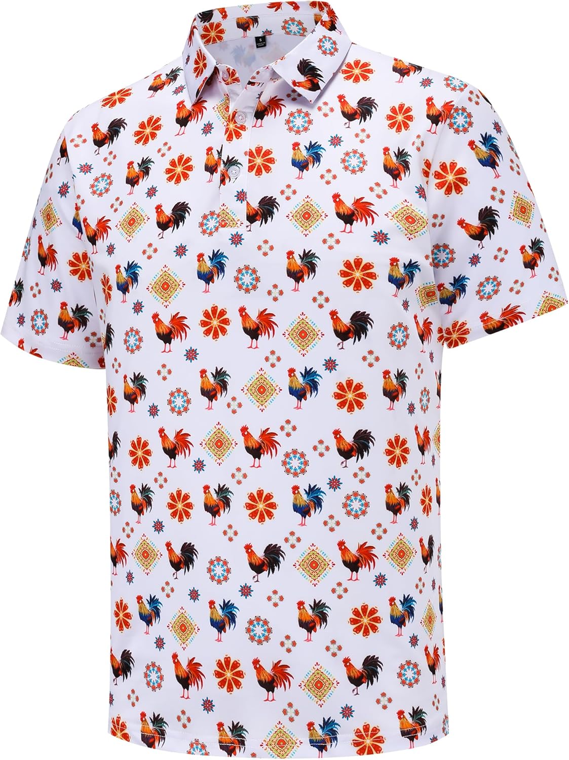 Skiennix Men's Golf Polo Shirt - Short Sleeve Moisture-Wicking Performance | Casual & Funny Design