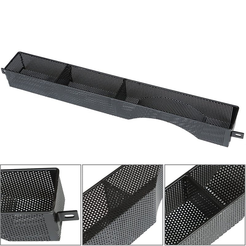 WFLNHB Front Basket Dash Storage Organizer Black Replacement for EZGO RXV 2008+ Golf Carts