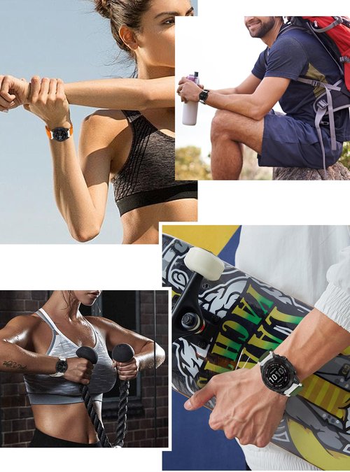 Nylon-Band for Garmin Fenix E/Fenix 8 AMOLED 47mm/Fenix 7/Fenix 7 pro/Fenix 6/Fenix 6 pro/Fenix 5/Fenix 5 Plus,Quickfit 22mm Adjustable Nylon Loop Bands for Garmin Forerunner 935/945, Instinct,Approach S62/S60 (BlackGray)