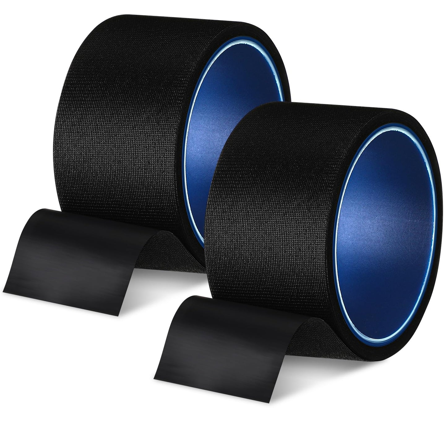 VioraWhite 2 Rolls Wetsuit Repair Iron on Seam Tape 2 Inch 16.4 ft Waterproof Sealing Patch for Neoprene Wetsuit Drysuit Fishing Suits Industrial Standard Carrier Material Black Color