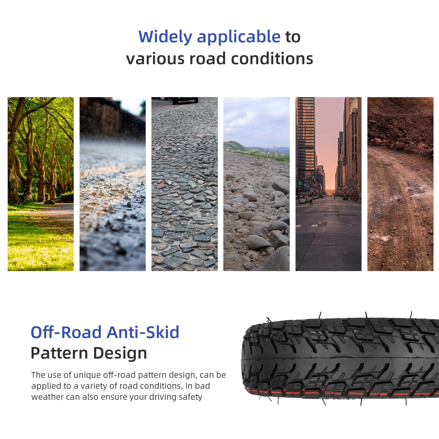 ulip (2 Pack) 60/70-6.5 Tubeless Tire with Valve with Built-in Live Glue Repairable for Segway Ninebot Max G30 G30D G30LP G30E Scooters 10 inch Self Repairing Non-Slip Tire