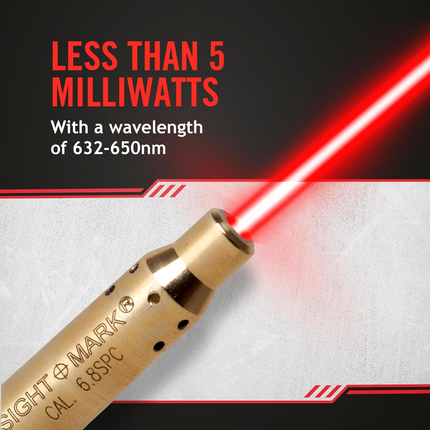 Sightmark Centerfire Boresight - Precision Red Laser for Accurate Firearm Alignment