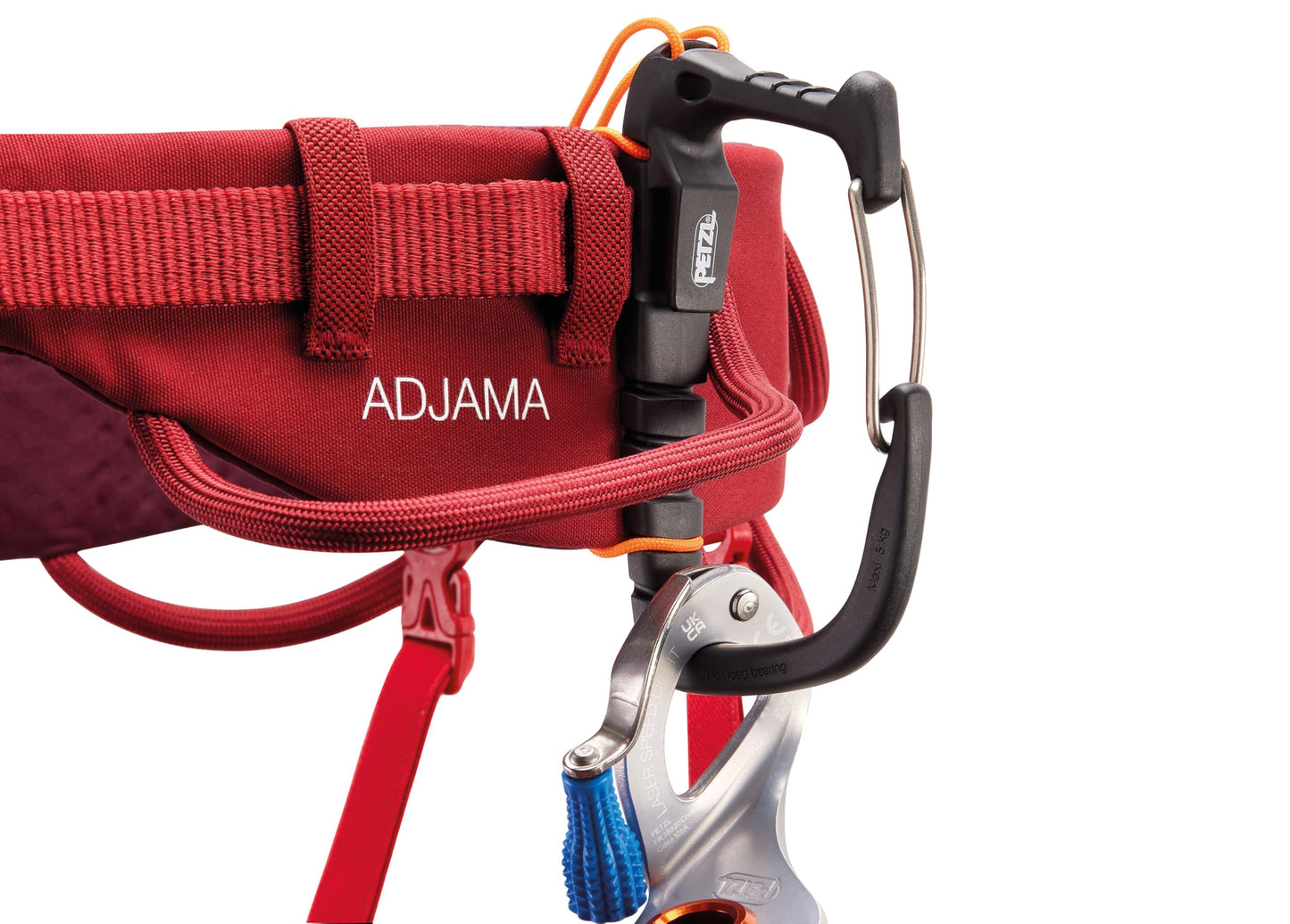 PETZL ADJAMA harness, M, dark red