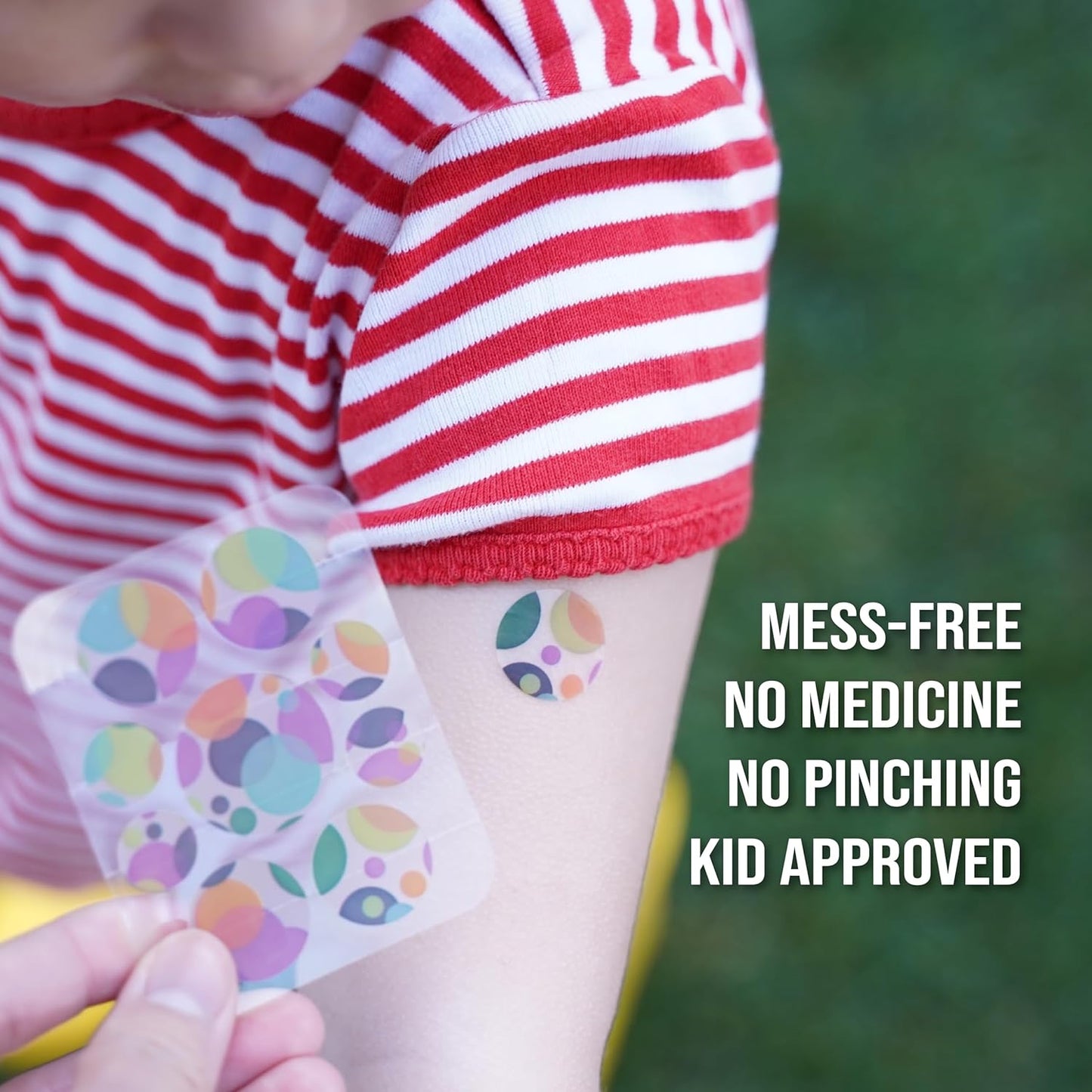Quitch Mosquito Bite Relief Patch - Effective Itch Treatment for Kids | Perfect for Travel & Camping