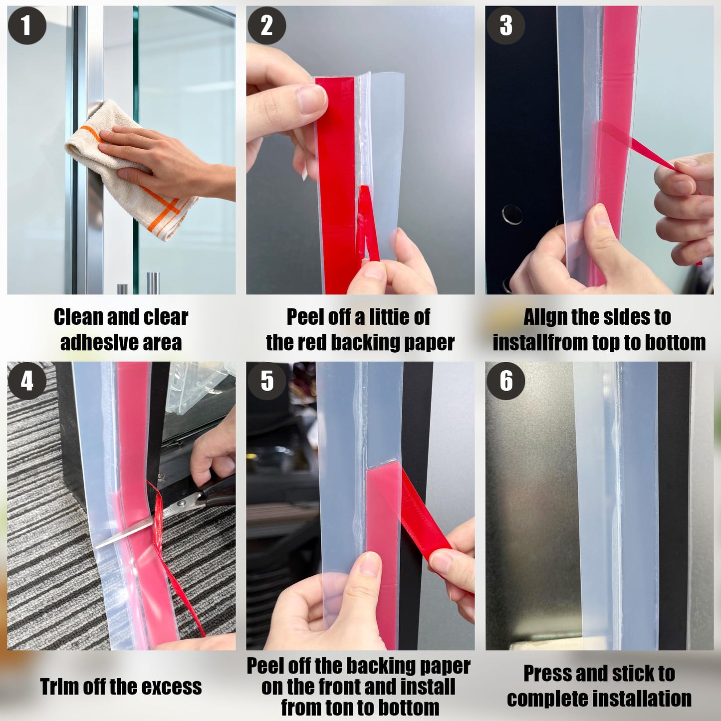 20Ft T-Shaped Door Draft Stopper, Silicone Weather Stripping Seal Tape for Doors and Windows - Clear, 2" Wide (50mm)