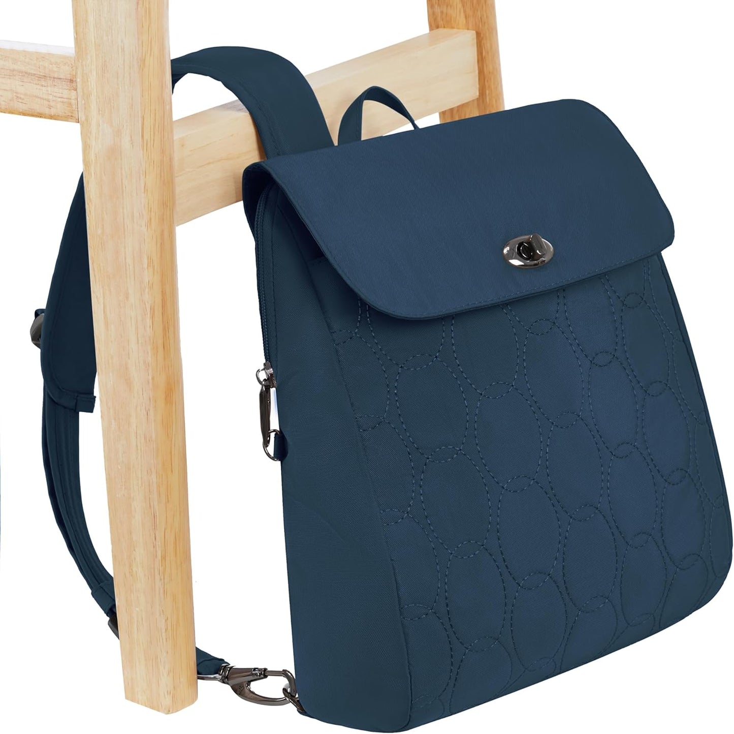 Travelon Anti-Theft Compact Backpack - Secure Design for Travel | Lightweight and Stylish