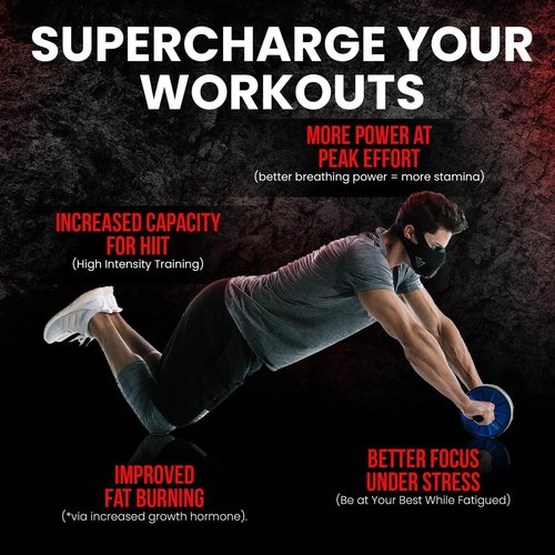 TRAININGMASK 3.0 - Elevation Training Mask 3.0 - Stamina, Performance, Altitude Running Mask, Clinically Proven & Patented (Medium)