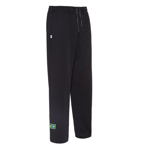 JL Sport Authentic Brazilian Capoeira Martial Arts Pants - Unisex (Black)