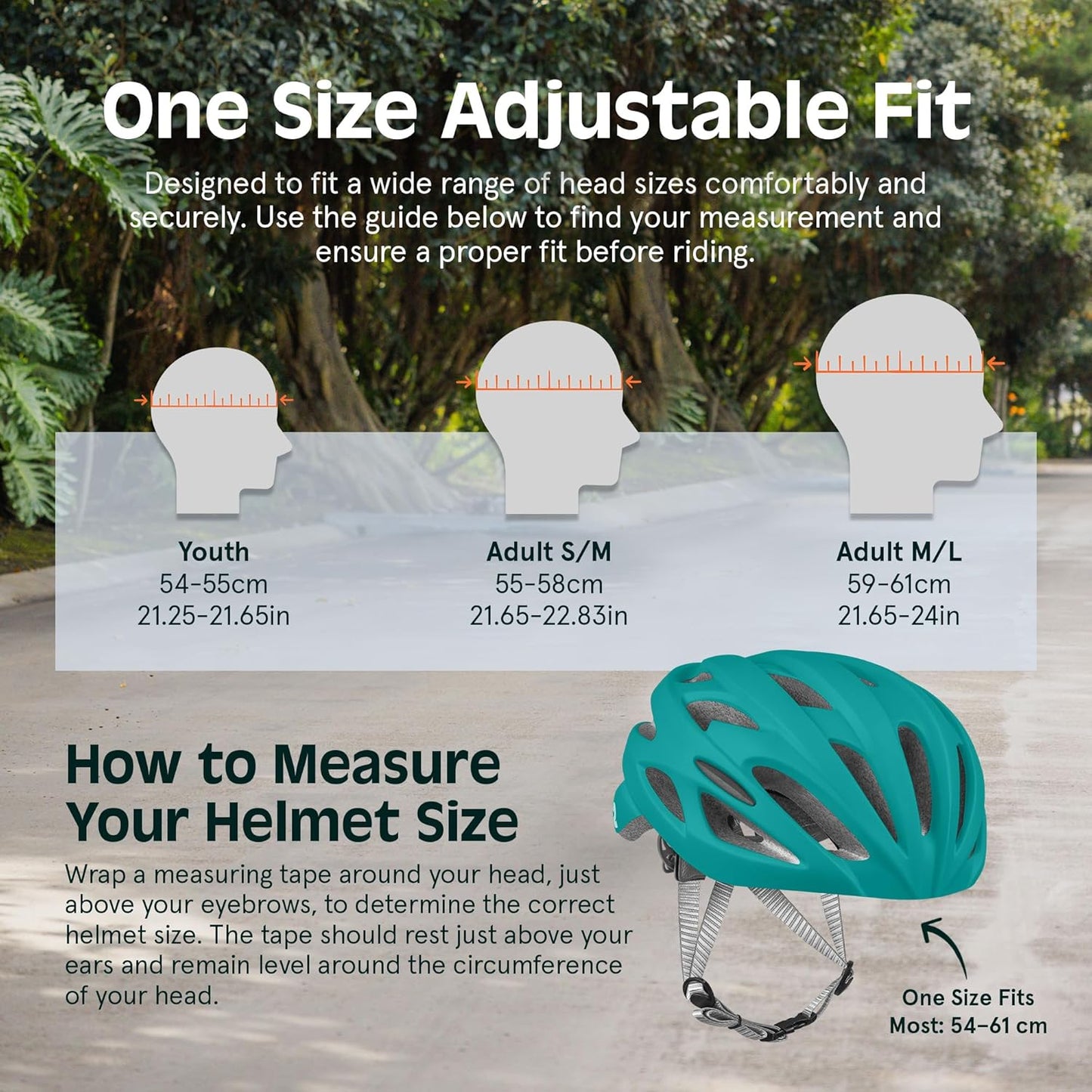 Retrospec Silas Road Bike Helmet - Adjustable Adult Cycling Protection with LED Light & 24 Air Vents | Lightweight 54-61cm