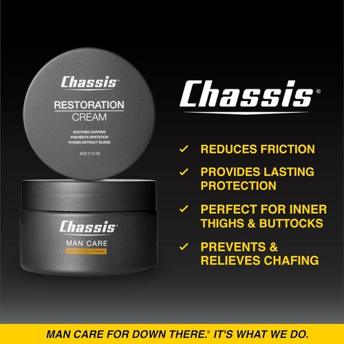 Chassis Restoration Cream - Moisturizing Chafing Relief Solution for Smooth Skin
