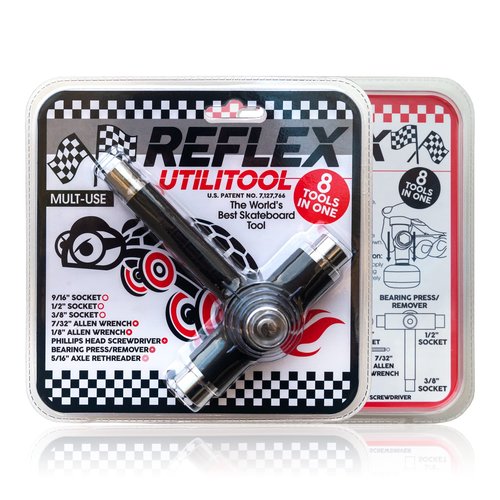 Reflex Utili-Tool Skate Tool (Black/Black)