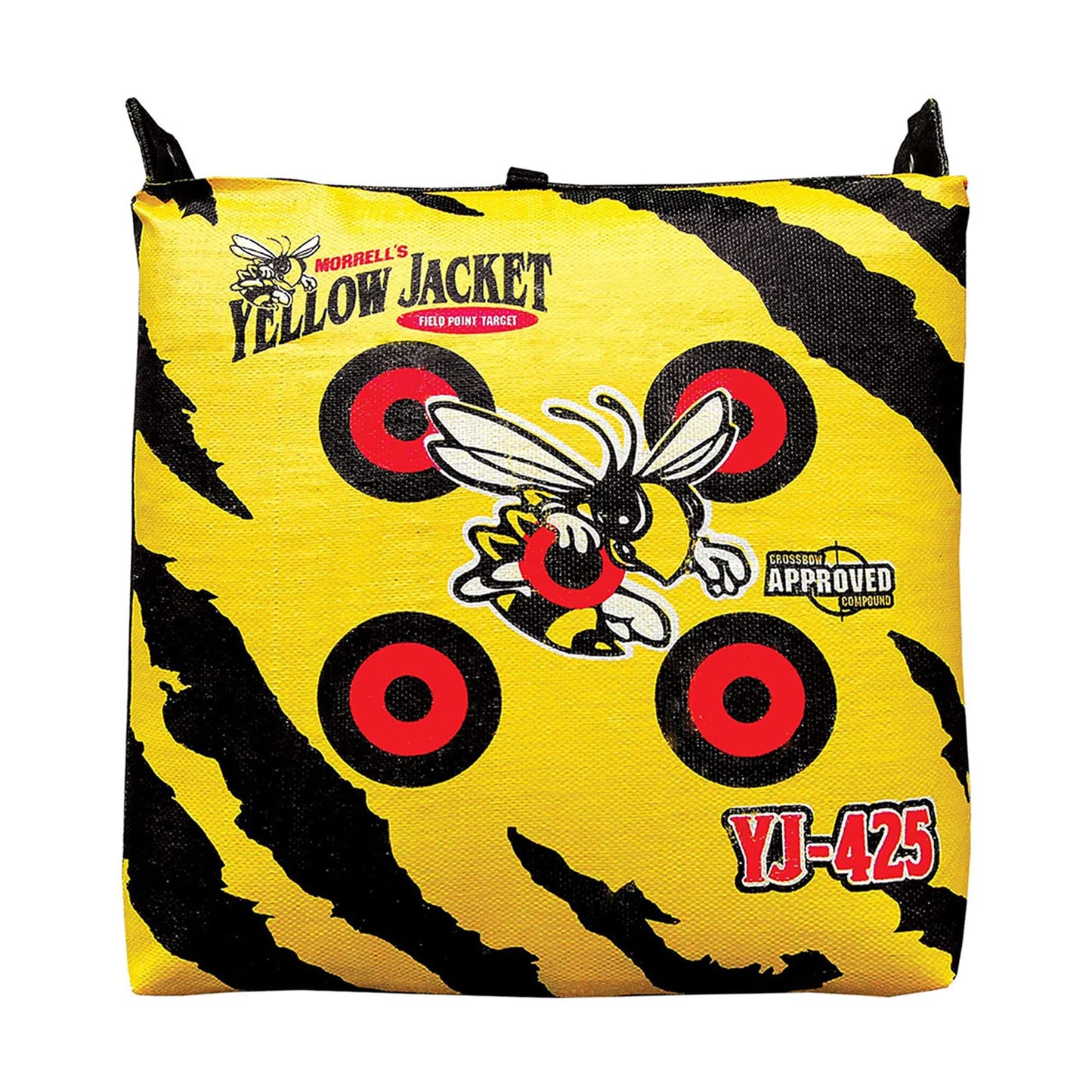 Morrell Yellow Jacket YJ-425 Field Point Archery Bag with HME Heavy-Duty Adjustable Stand – Outdoor Dual-Sided Target for Compound, Crossbow, and Traditional Bows up to 425 Fps
