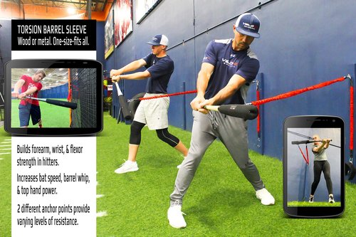 VPX Baseball Softball Resistance Bands Training System | Improves Velocity, Power, Speed, Arm Care, Strength Workouts, Physical Therapy | Perfect for Home, Gym, Hitters, Pitchers, Catchers, Fastpitch