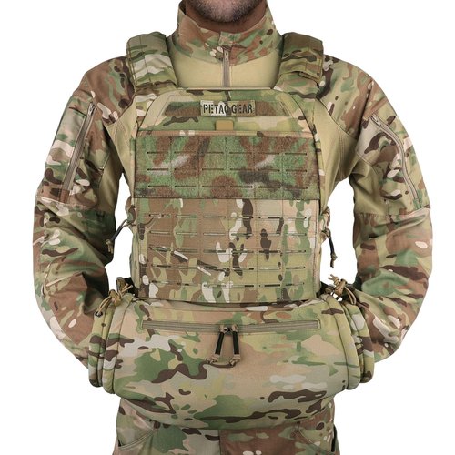 PETAC GEAR Tactical Hand Warmer Muff,Portable Drop Waist Handwarmer Pouch for Hunting Golf Camping Fishing, Hiking, Football Winter Outdoor. (MC, One Size fits Most)
