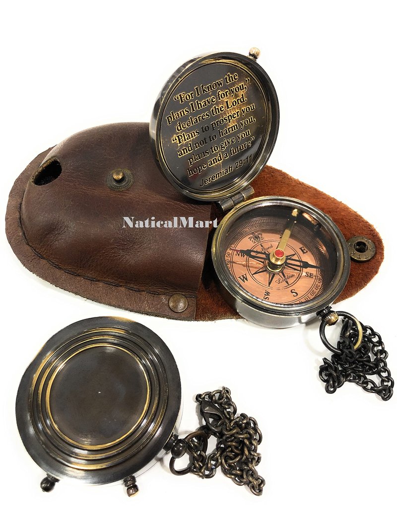 for I Know The Plans I Have for You Engraved Compass, Jeremiah 29 11, Baptism Gifts, Best Easter, Birthday, Mothers Day, Fathers Day, Graduation Gift, Wedding Gifts