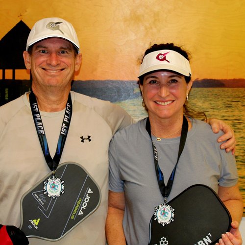 Pickleball Pro® Visor Men's/Women's Lightweight, UV-Protective, Stay Cool Sports Visor (Sterling Silver Logo)