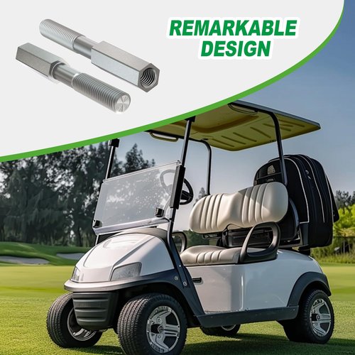 10L0L Golf Cart Shock Extension Rod Kit for EZGO TXT Club Car with Lifts Kit or Other Modifications to Raise The Body, OEM 70928-G01, 76418-G01, 70630-G01