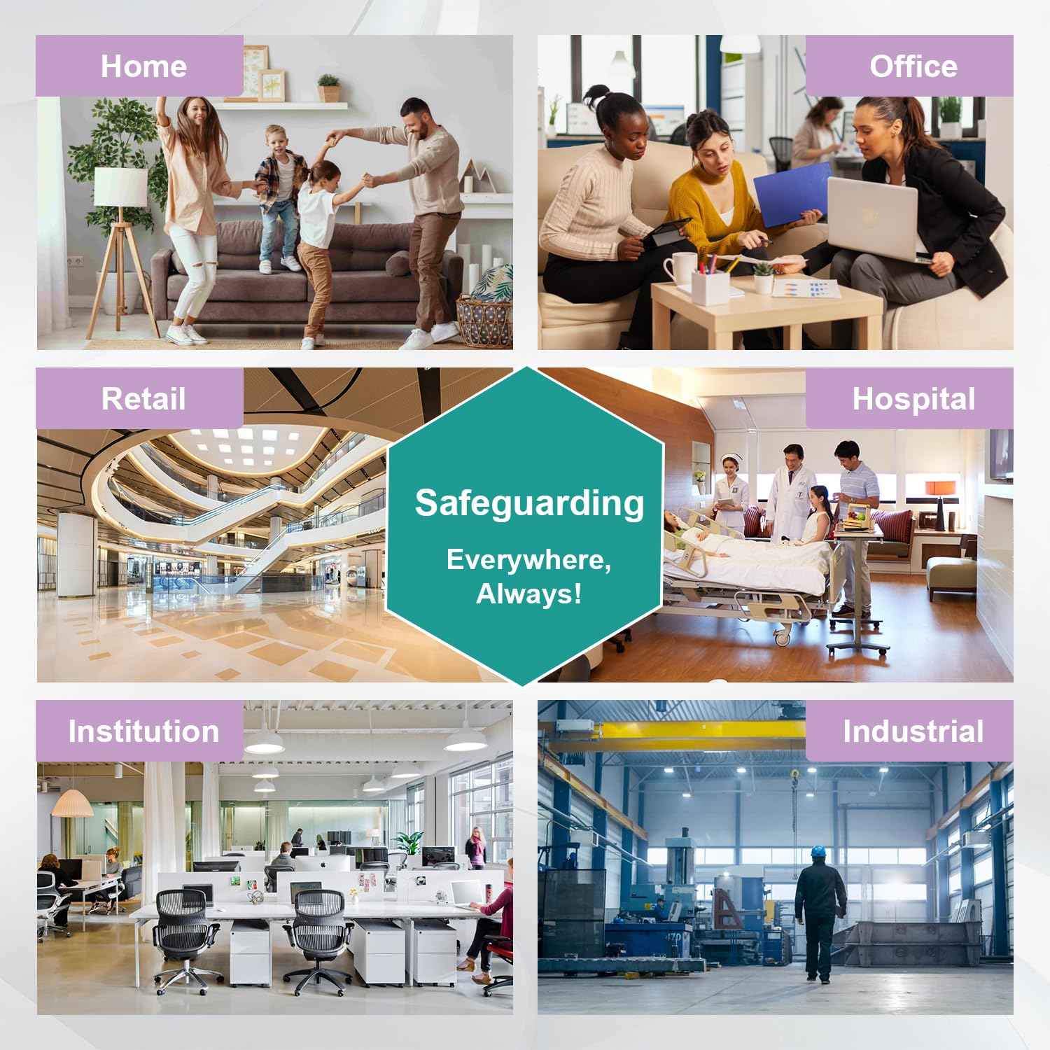 Plzgoon 14x14x1 Air Filter MERV 8 (4 Pack) MPR 600 Pleated Air Conditioner HVAC AC Furnace Air Filters Air Cleaning Filter for Home Dust Lint (Exact Dimensions: 13 3/4x13 3/4x3/4 Inches)