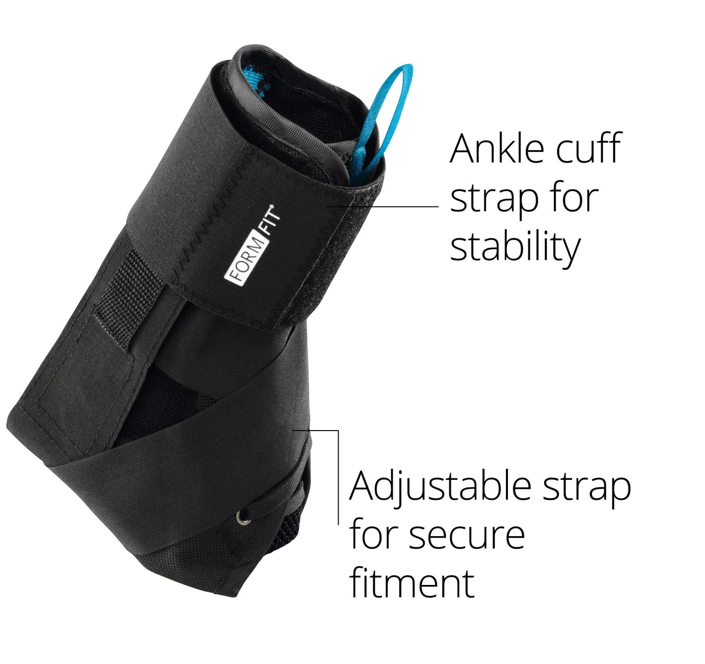Ossur Form Fit Ankle With Speedlace Brace Size: Large 13-14" Ankle Cir