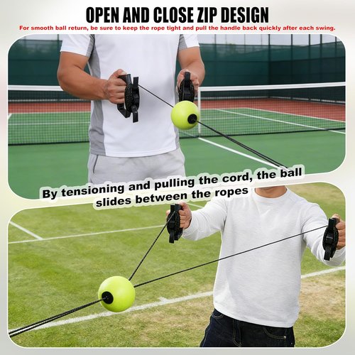 Hikeen Baseball Batting Trainer - Hitting Practice Equipment with 20m Rope for All Ages