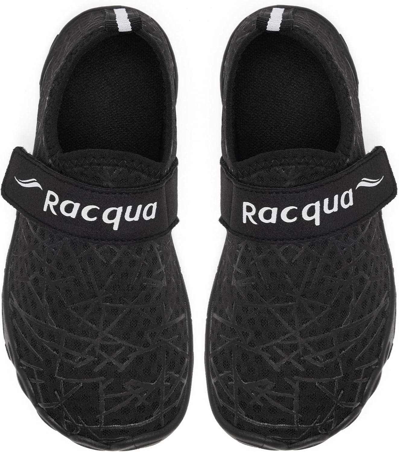 Racqua Kids Water Shoes - Non-Slip Quick Dry Aqua Shoes for Boys & Girls | Lightweight Beach & Pool