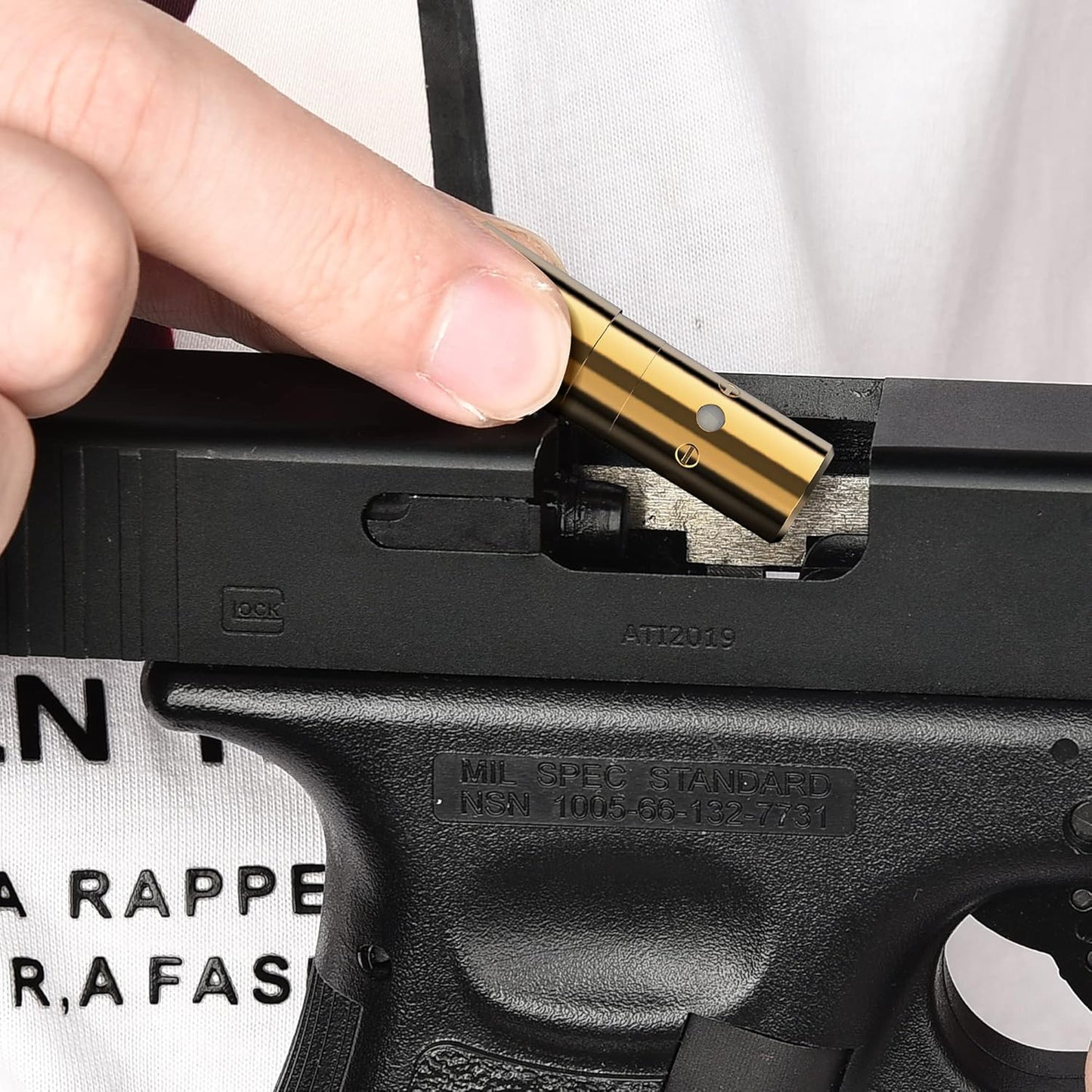 MidTen Bore Sight Laser - 9mm, .223, 5.56mm, .30-06, .25-06, .270 - Includes Batteries for Precision Accuracy