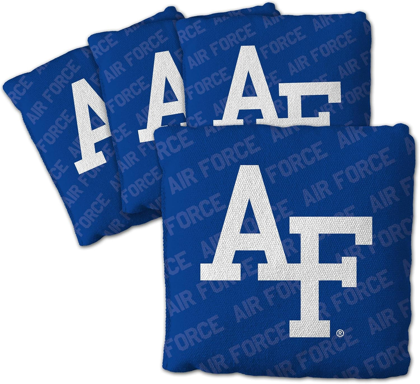 YouTheFan NCAA Cornhole Bags Set of 4 - All Weather Regulation 6” x 6” - 16oz Weight - USA Made