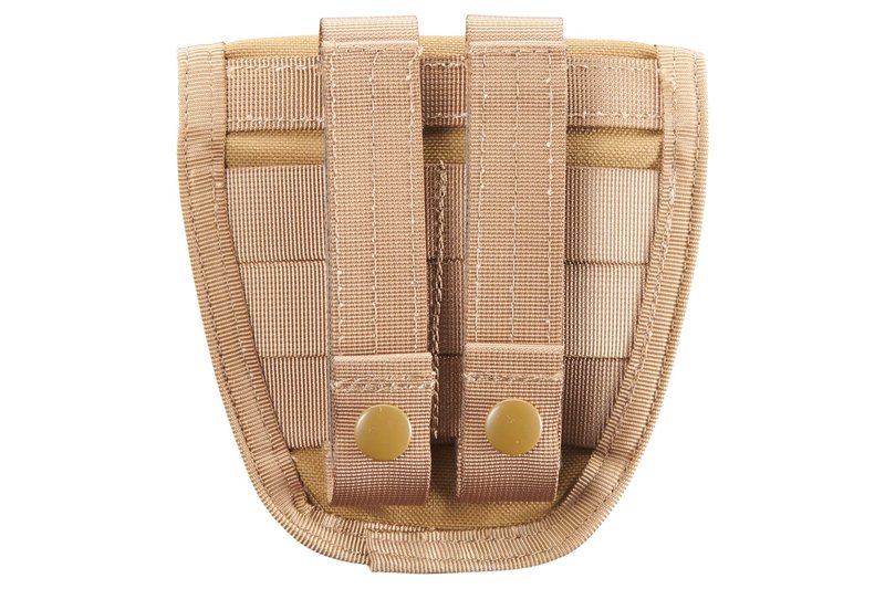 Single Airsoft Pistol Magazine Tactical Handcuff Pouch - Code 11(Color: Tan)
