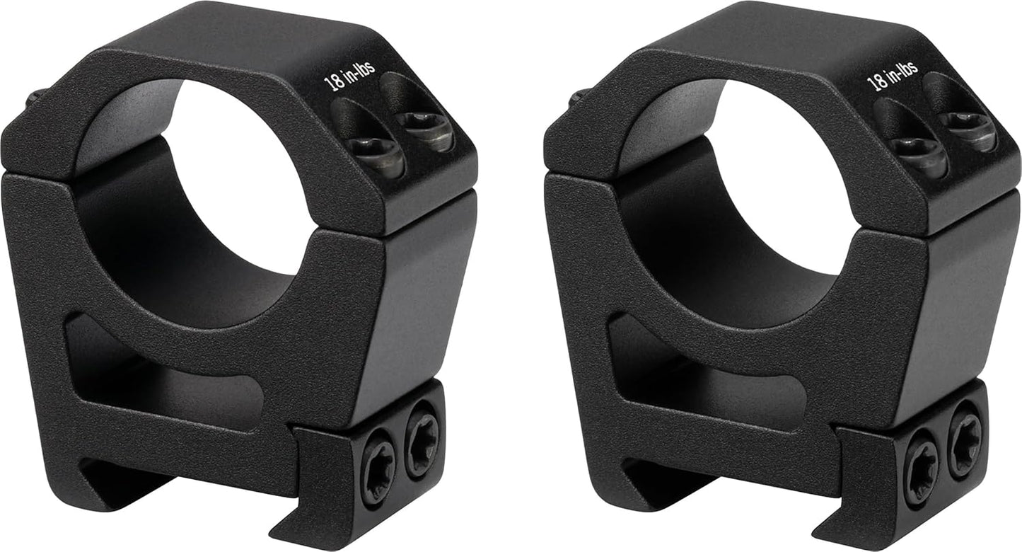 Vortex Sport Riflescope Rings - Picatinny & Weaver Compatible | Unlimited Warranty Included