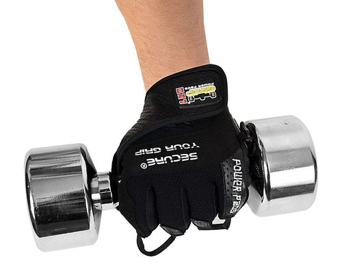 2017 Tips 2 Weightlifting Gloves Protect Your Hands & Improve Your Grip Best Body Building Fitness Exercise Accessories (Black, X-Large 8 5/8" - 9 1/2")