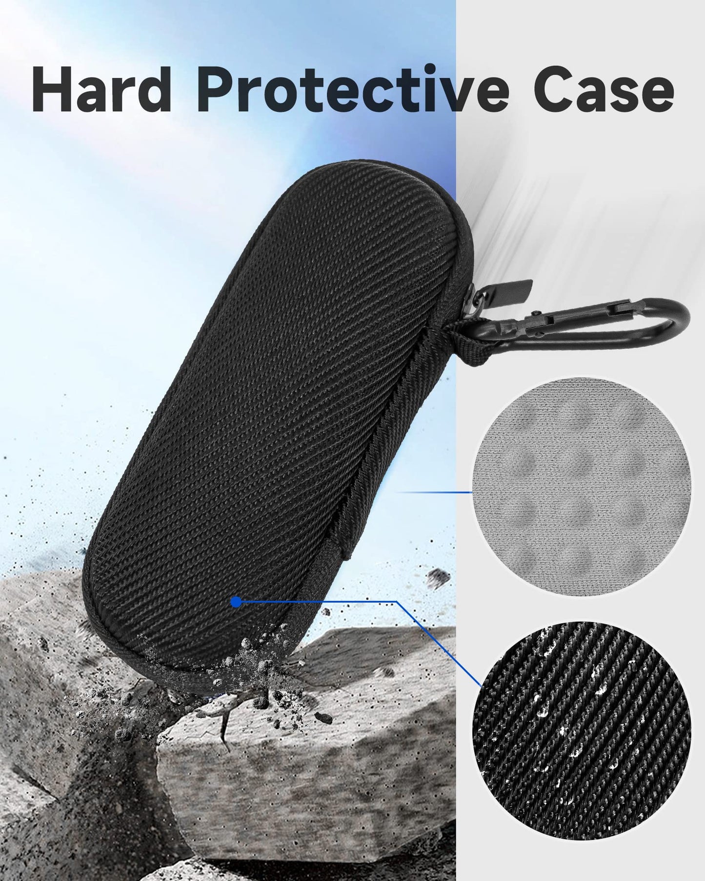 Heart Monitor Case for AliveCor KardiaMobile 6L and Kardia Mobile EKG Monitor, Travel case for AliveCor Kardia Mobile 1-Lead Personal EKG/KardiaMobile 6-Lead Personal EKG