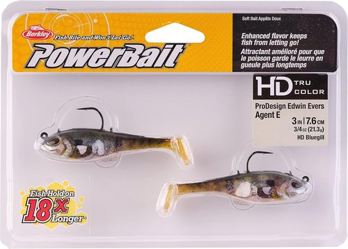 Berkley PowerBait | Agent E Fishing Soft Bait - Realistic Texture for Enhanced Catching