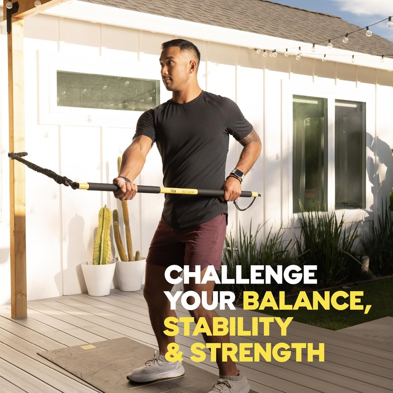 TRX Training RIP Trainer Resistance Cord, Resistance Training Cord for Home or Gym Training Equipment, 20 lbs of Resistance